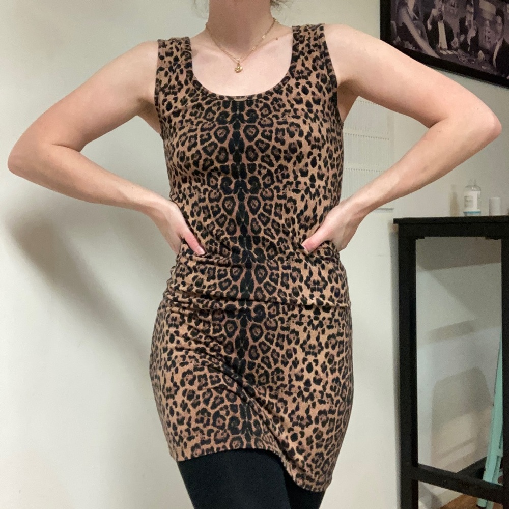 Leopard Print Bodycon Dress
